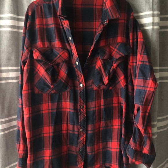Red and Blue Flannel - Picture 2 of 9